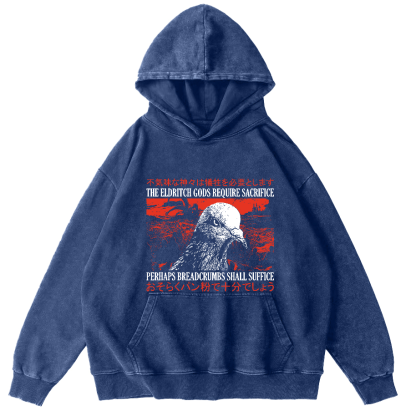 Vintage Dove Japanese Washed Hoodie-Zazasy