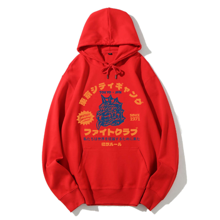 Tokyo Retro Japan Cotton Hoodie