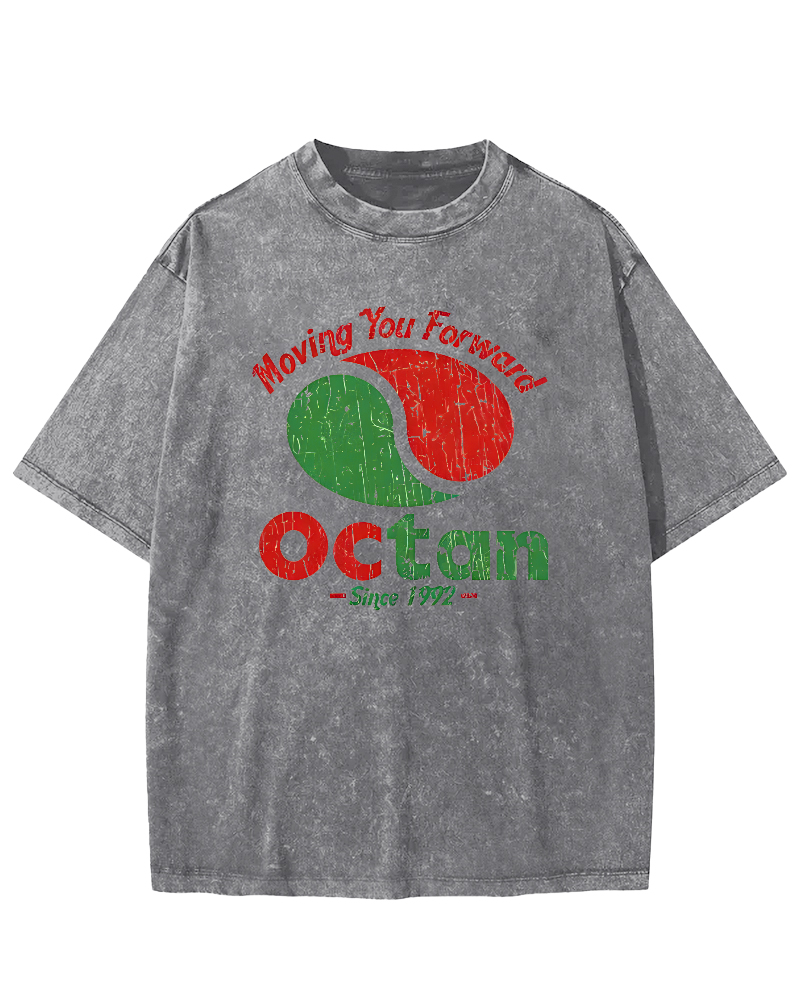 OCTAM SINCE 1992 Vintage Washed T-shirt