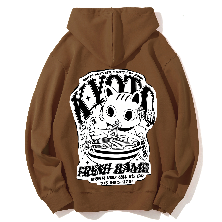 Kyoto Ramen Cotton Hoodie