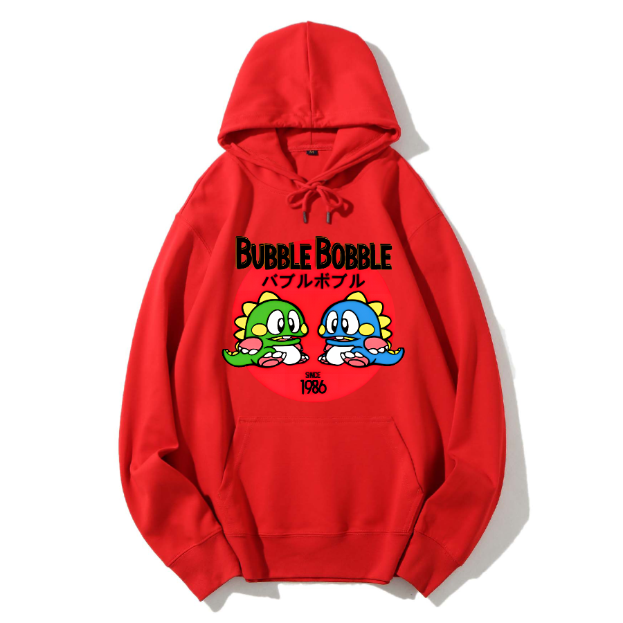 Bubble Bobble Cotton Hoodie