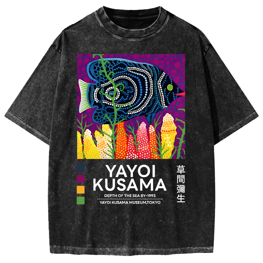 Yayoi Kusama Vintage Vintage Washed T-shirt