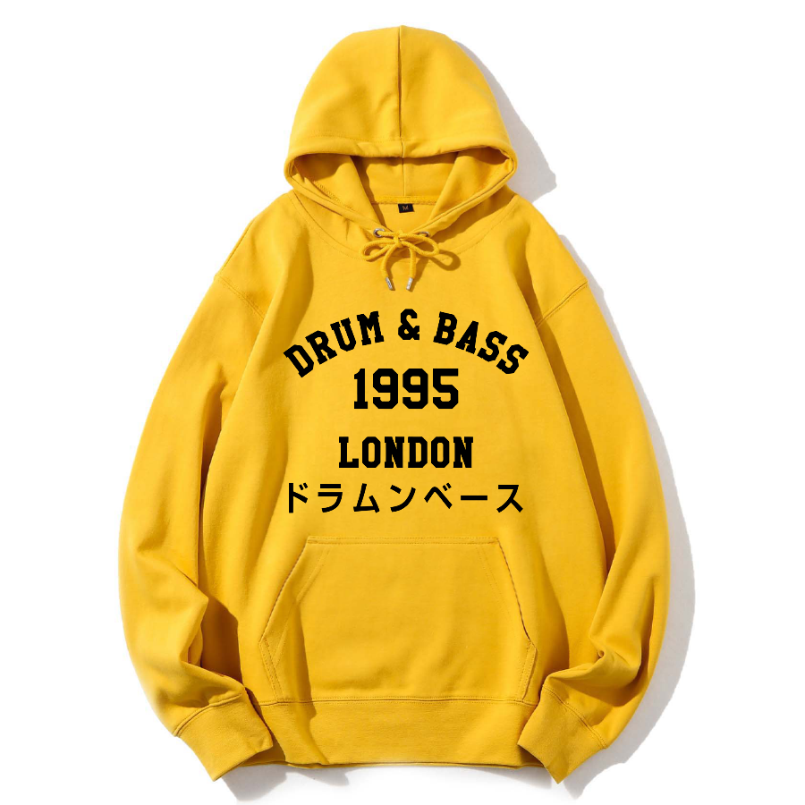 Drum & Bass 1995 Cotton Hoodie