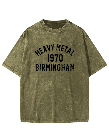 Birmingham Heavy Metal Vintage Washed T-shirt