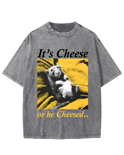 The little Bear Who Loves To Sleep in Vintage Distressed T-shirt-Zazasy