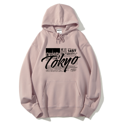 Tokyo, Japan Cotton Hoodie