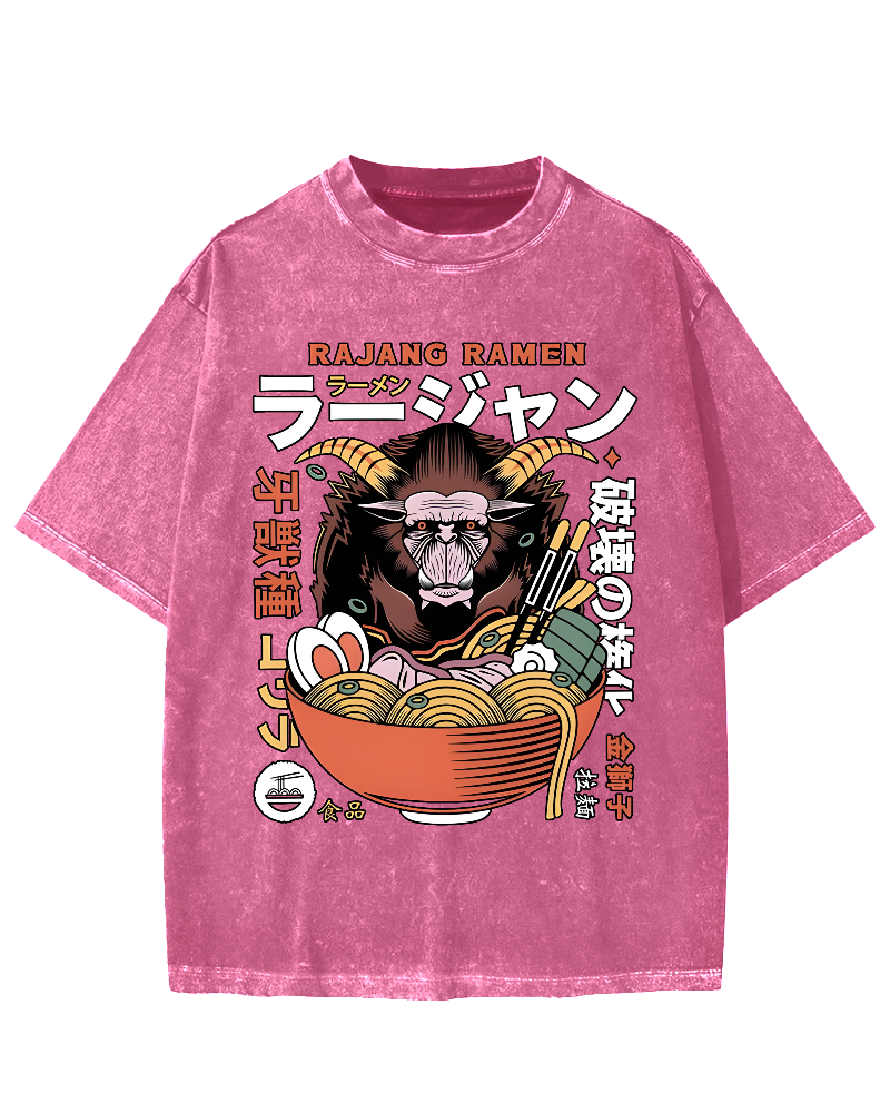 Rajang Ramen Vintage Washed T-shirt