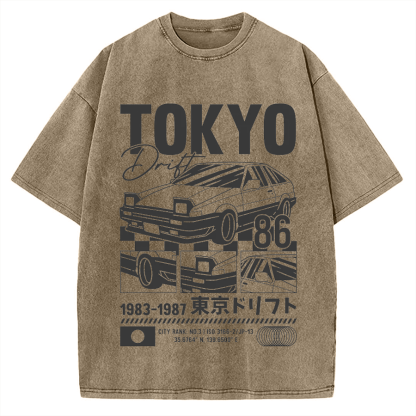 Tokyo 86 Vintage Washed T-shirt