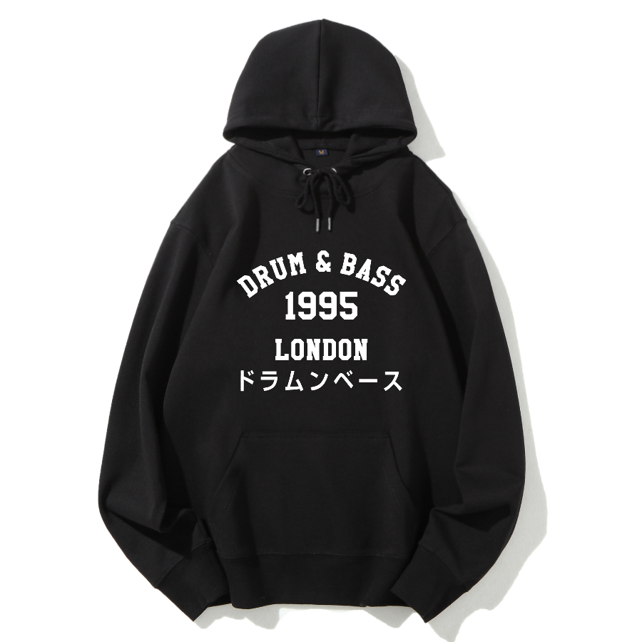 Drum & Bass 1995 Cotton Hoodie