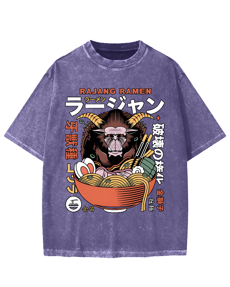 Rajang Ramen Vintage Washed T-shirt