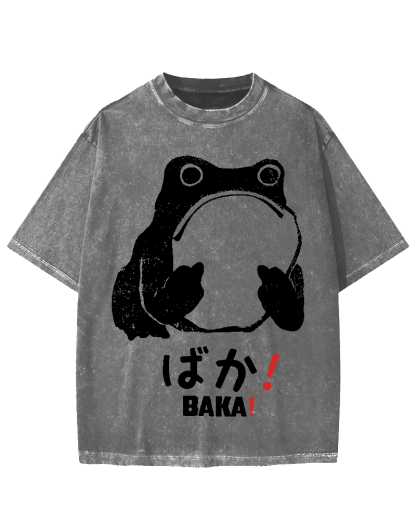 Stupid Frog Vintage Washed T-shirt