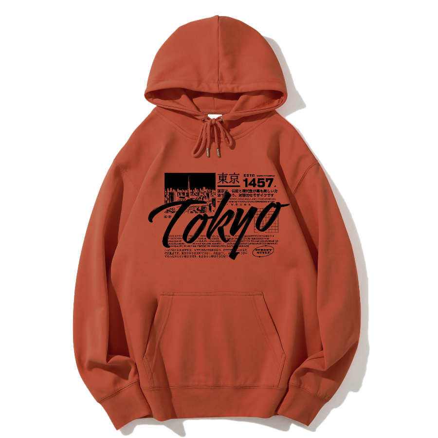 Tokyo, Japan Cotton Hoodie