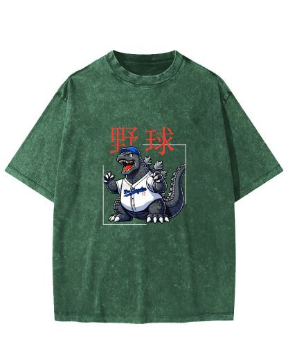 Baseball Is My Favorite Sport Vintage Distressed T-shirt-Zazasy