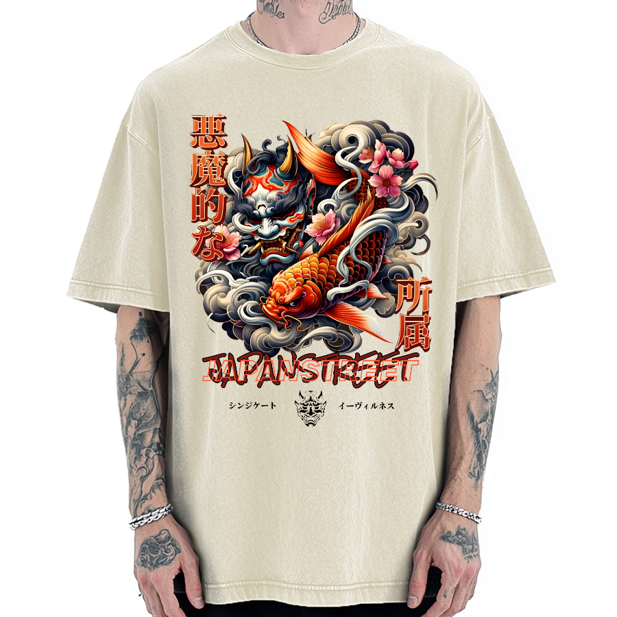 Vintage Japanese Vintage Washed T-shirt