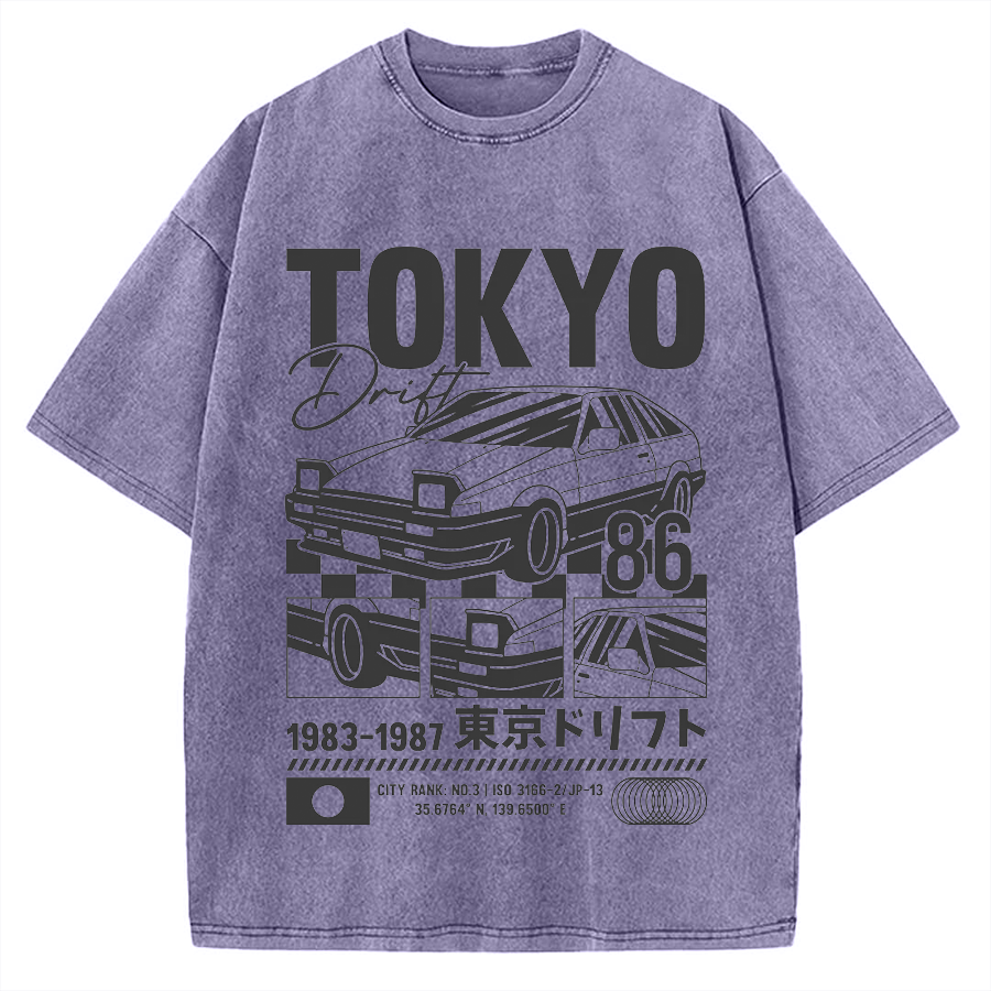 Tokyo 86 Vintage Washed T-shirt
