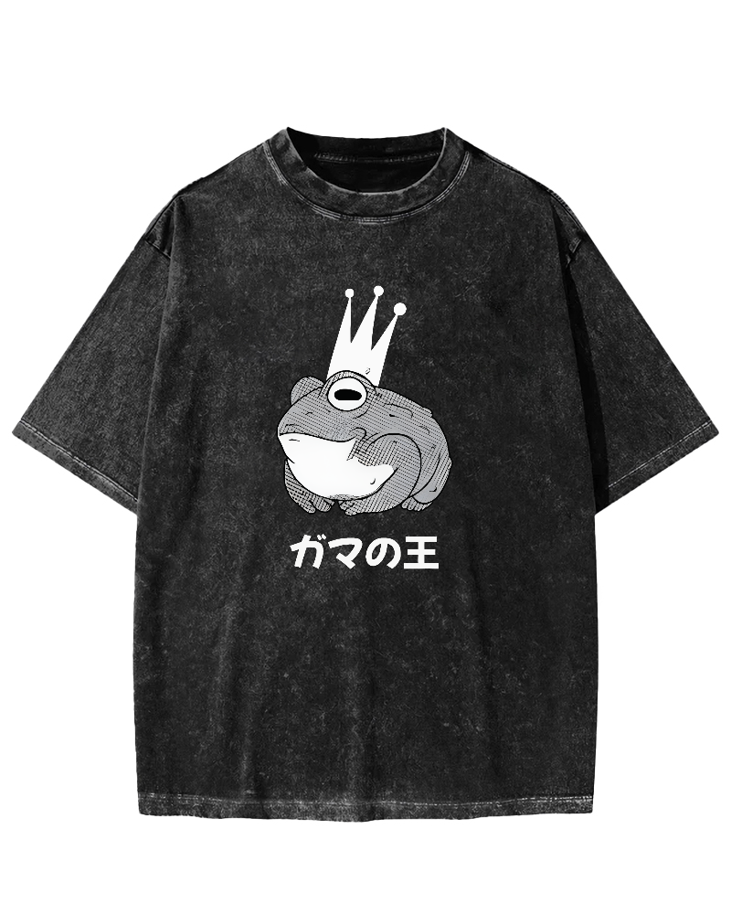 Toad King Vintage Washed T-shirt