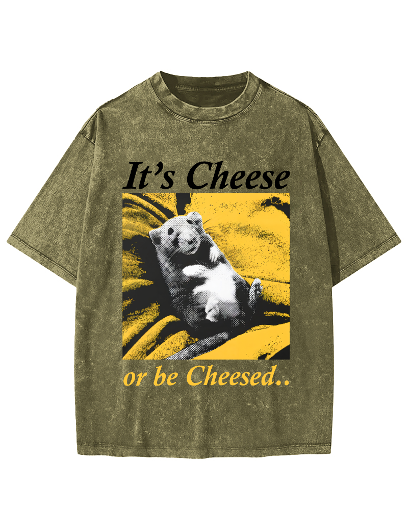 The little Bear Who Loves To Sleep in Vintage Distressed T-shirt-Zazasy