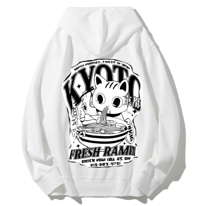 Kyoto Ramen Cotton Hoodie