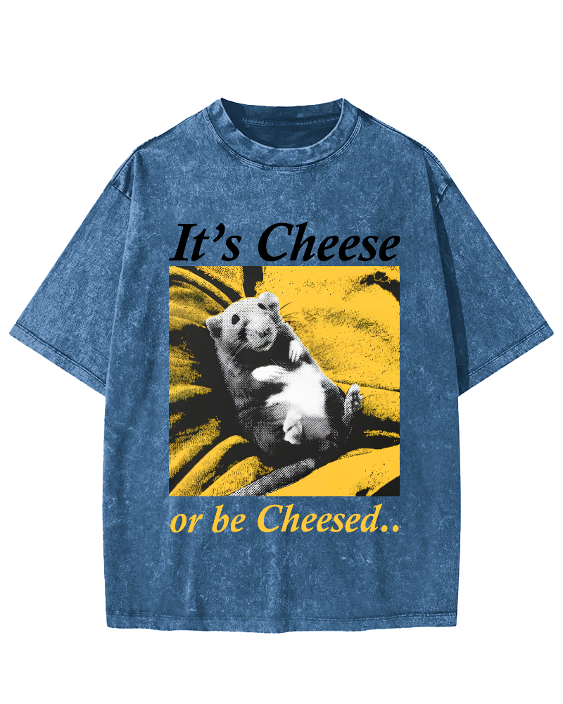 The little Bear Who Loves To Sleep in Vintage Distressed T-shirt-Zazasy