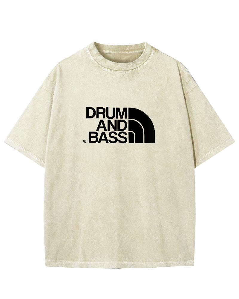 Drum & Bass Vintage Washed T-shirt