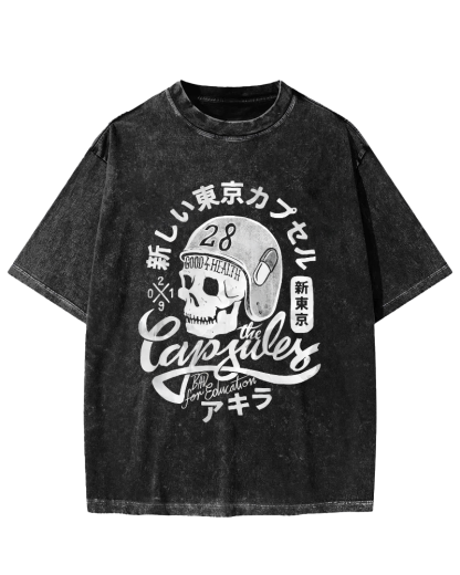 Tokyo Locomotive Company, Japan Vintage Distressed T-shirt-Zazasy