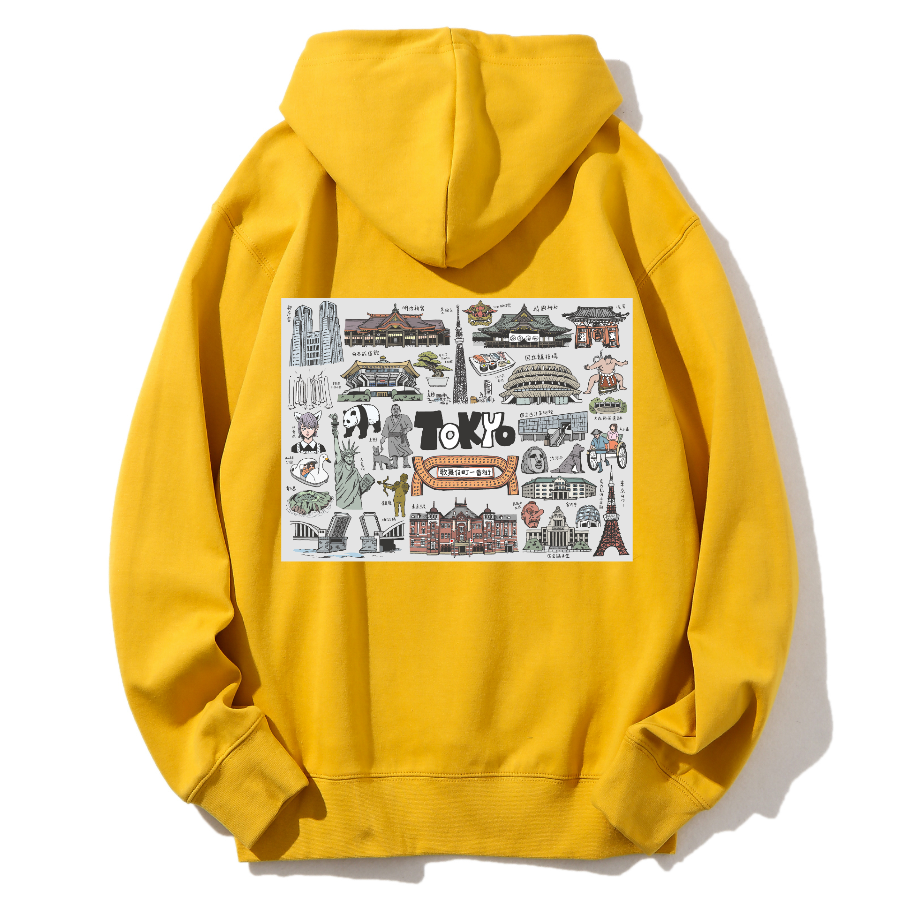 Tokyo Scenic Cotton Hoodie