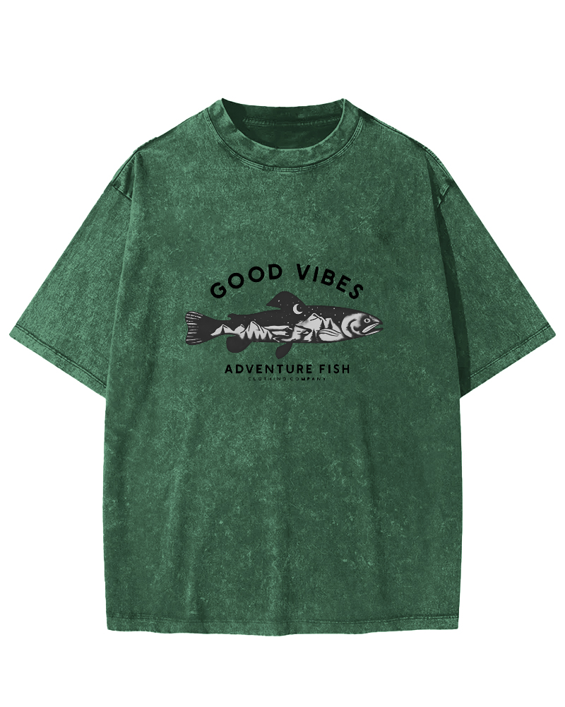 Salmon Japanese style Vintage Distressed T-shirt-Zazasy