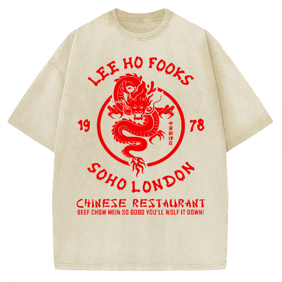 Lee Ho Fooks Chinese Restaurant Vintage Washed T-shirt