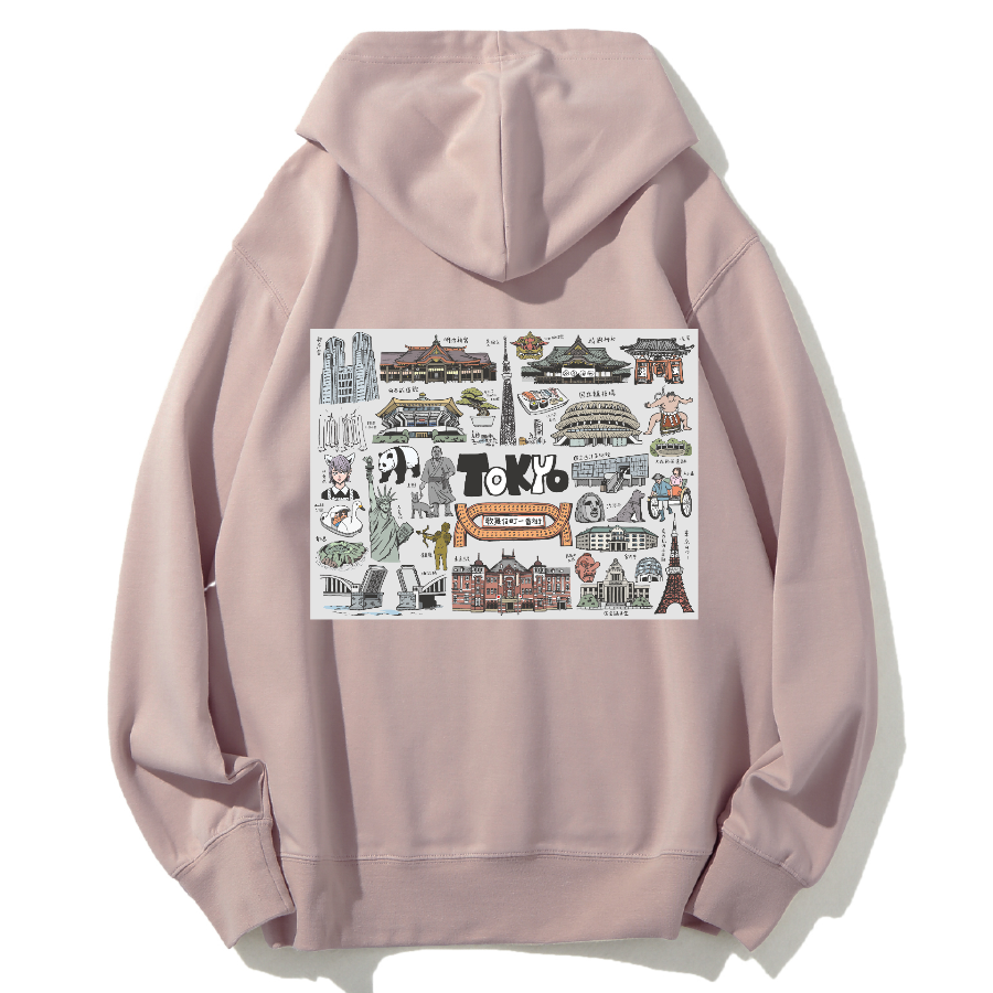 Tokyo Scenic Cotton Hoodie