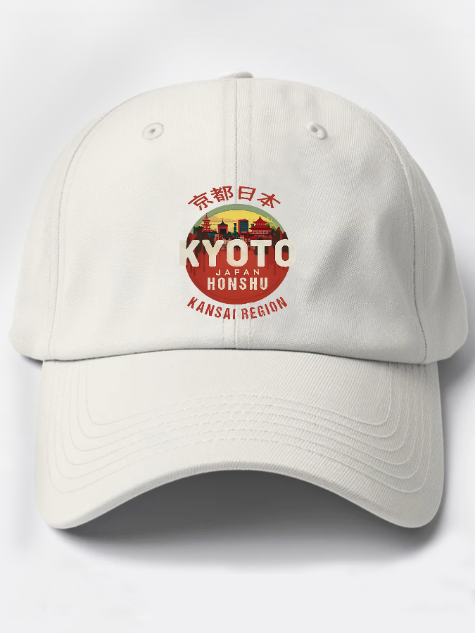 Kyoto, Japan Cotton Hat-Zazasy