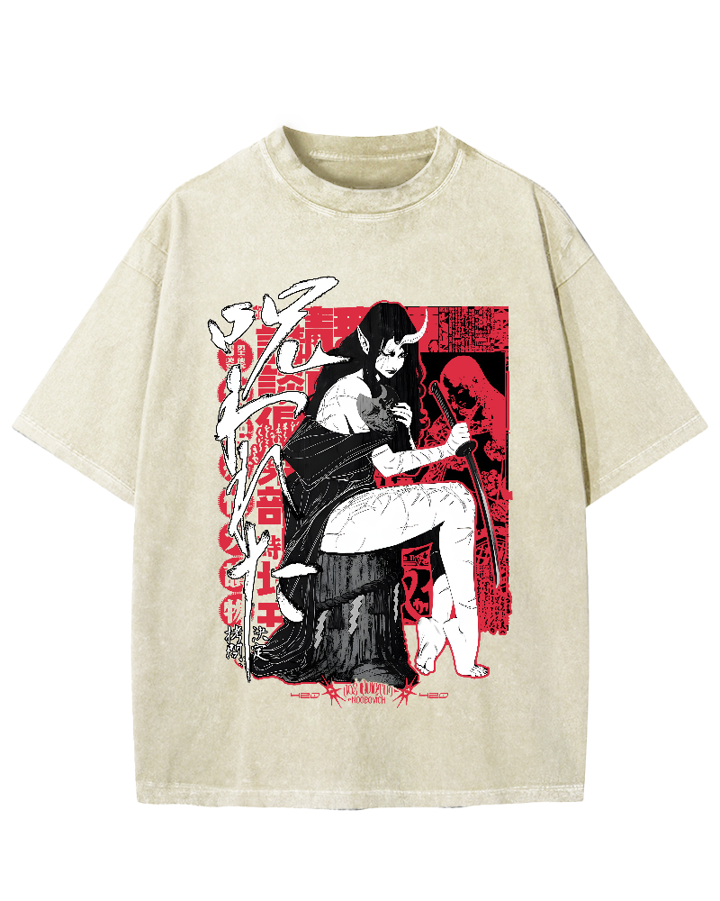 Cursed Vintage Washed T-shirt