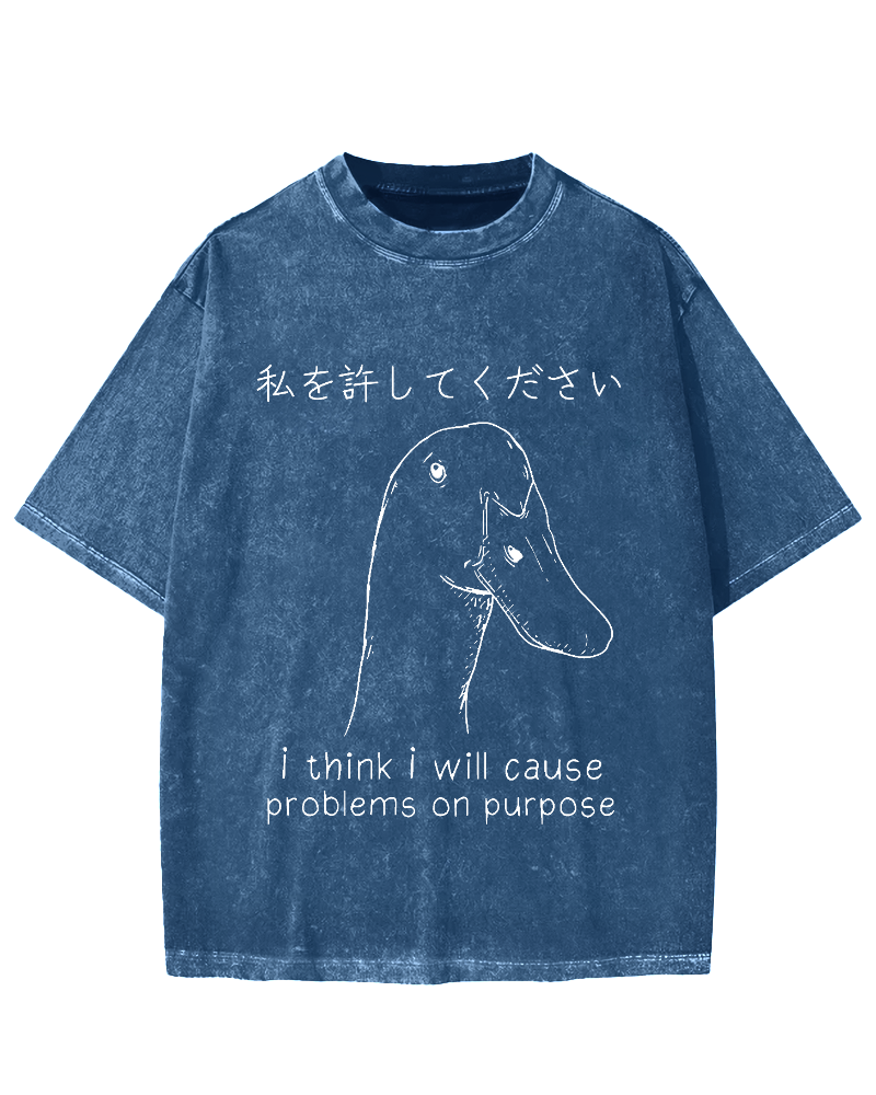 Stupid Goose Vintage Washed T-shirt