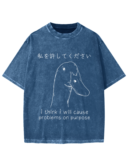 Stupid Goose Vintage Washed T-shirt