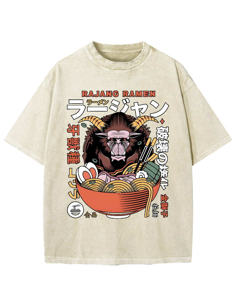 Rajang Ramen Vintage Washed T-shirt