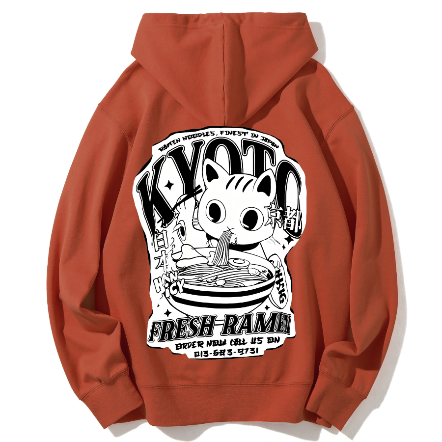 Kyoto Ramen Cotton Hoodie