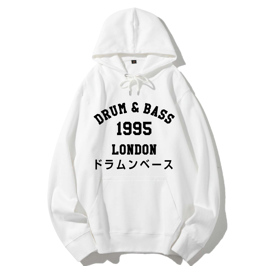 Drum & Bass 1995 Cotton Hoodie