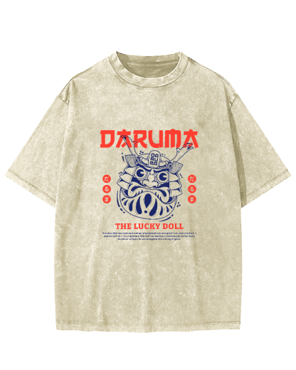 Japanese Retro Patterns Vintage Distressed T-shirt-Zazasy