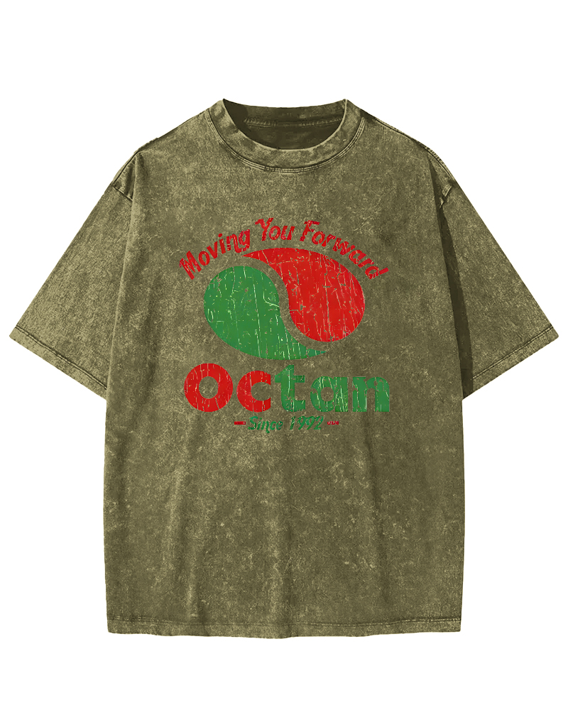 OCTAM SINCE 1992 Vintage Washed T-shirt