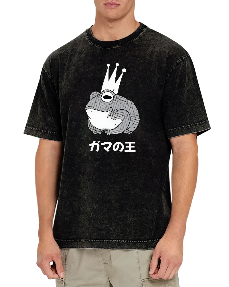 Toad King Vintage Washed T-shirt