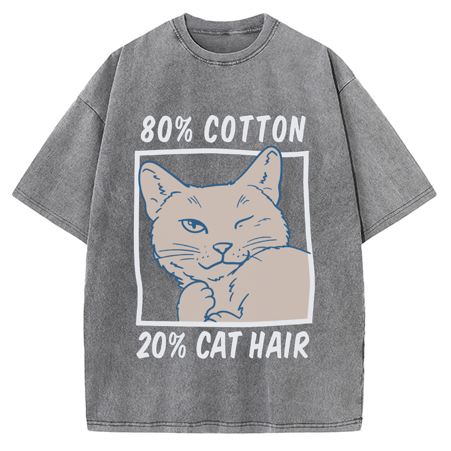 Funny Ingredient Distribution Vintage Washed T-shirt