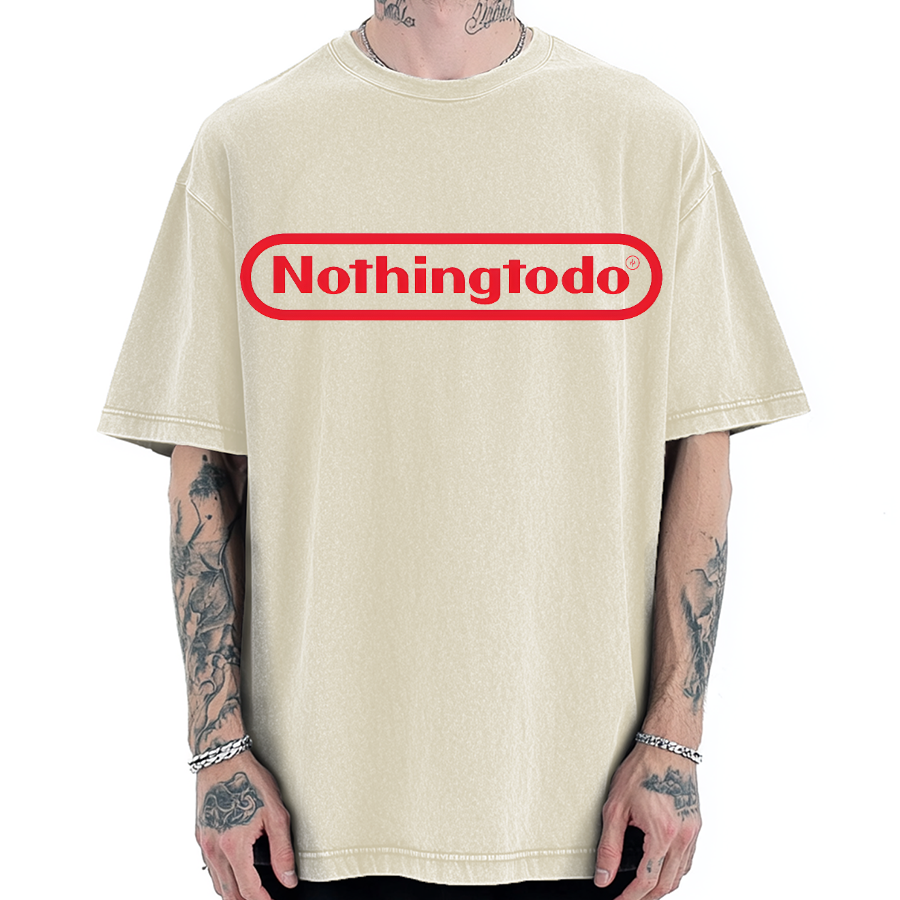 Nothingtodo Vintage Washed T-shirt