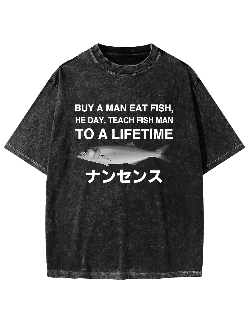 Funny To A Lifetime Vintage Washed T-shirt