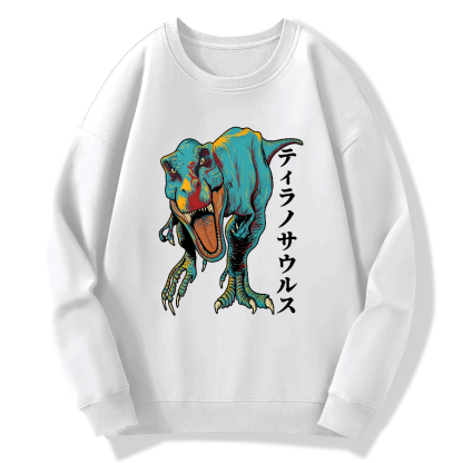 Rex Retro Japan Cotton Pullover Sweatshirt