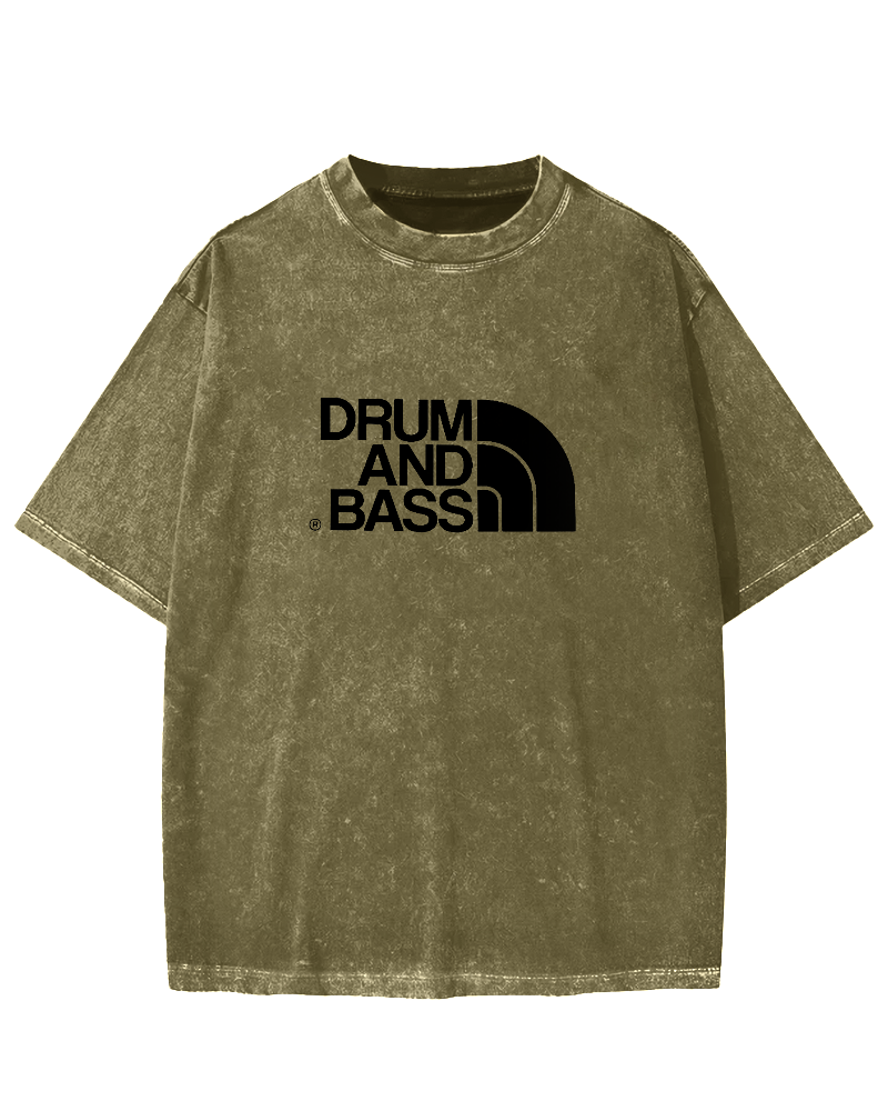 Drum & Bass Vintage Washed T-shirt