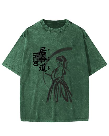 IaidoVintage Washed T-shirt