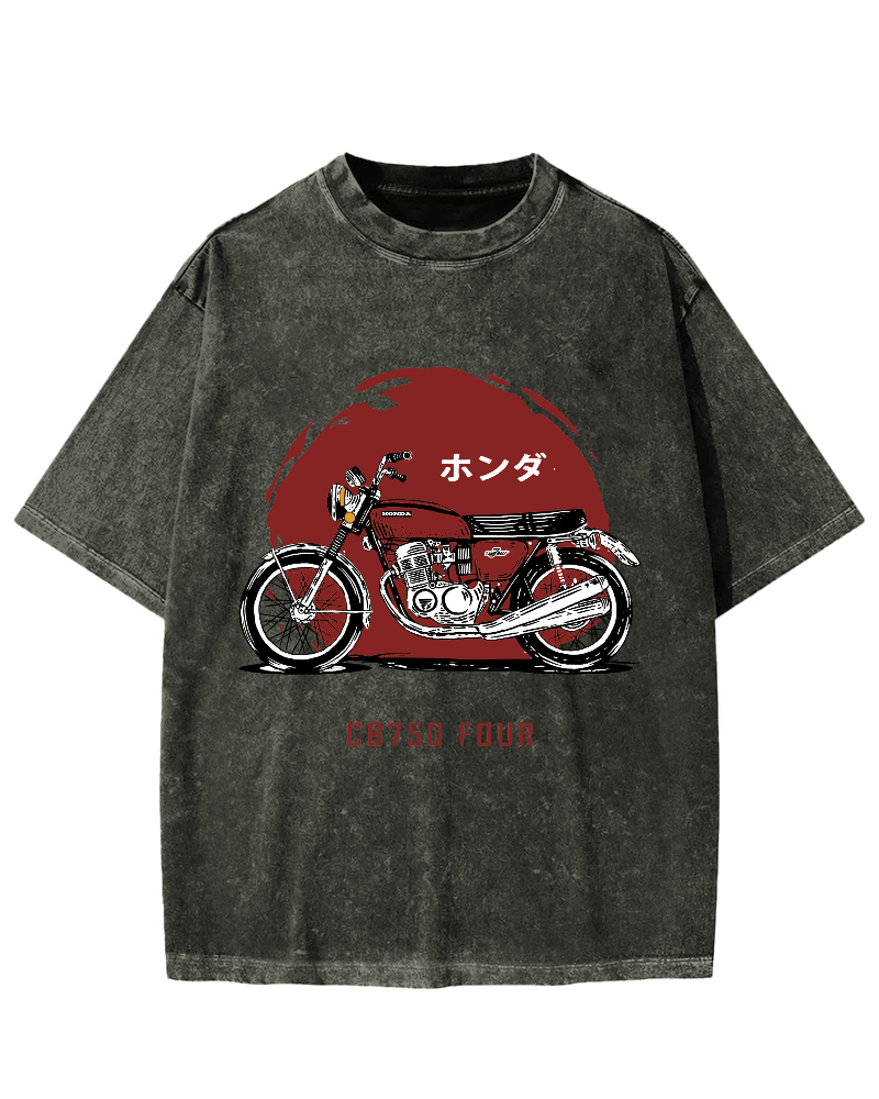 HONDA CB750 FOUR Vintage Washed T-shirt