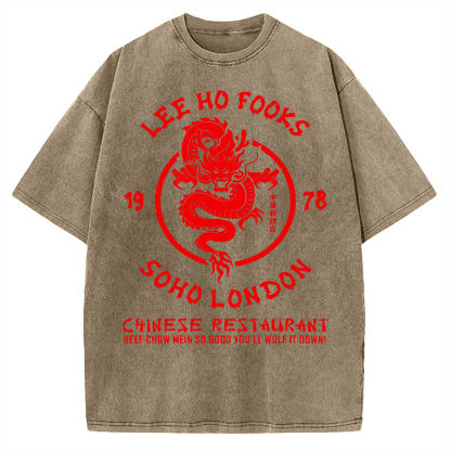 Lee Ho Fooks Chinese Restaurant Vintage Washed T-shirt