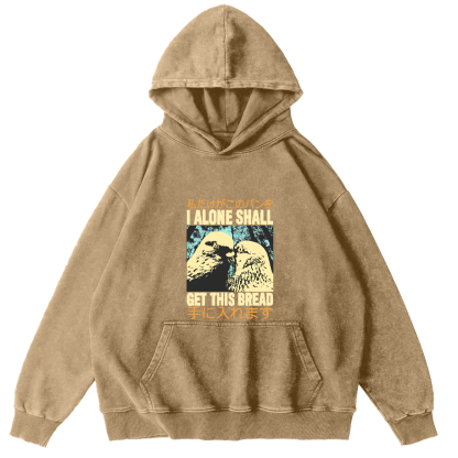 Two Dove Japanese Washed Hoodie-Zazasy