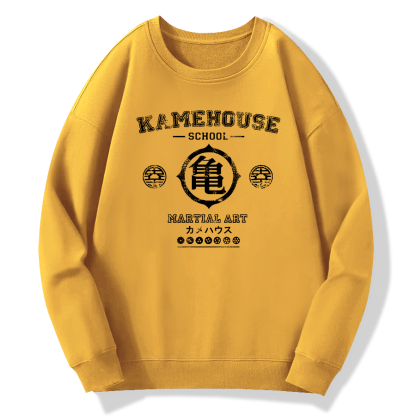 KAMEHOUSE Cotton Pullover Sweatshirt