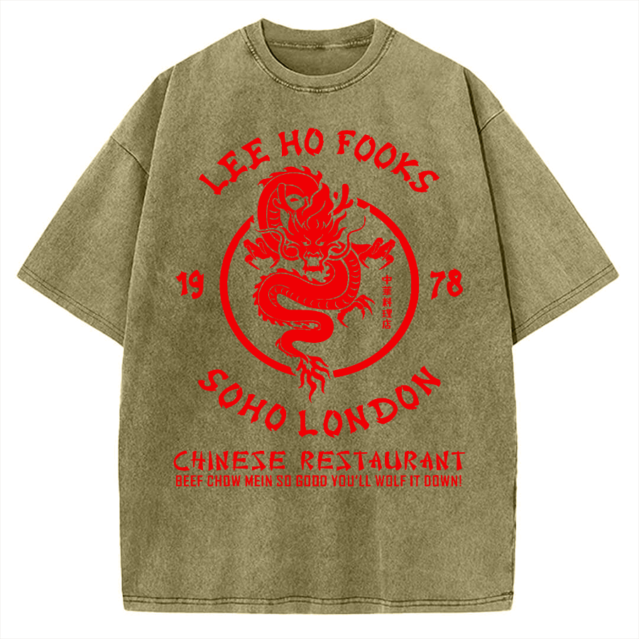 Lee Ho Fooks Chinese Restaurant Vintage Washed T-shirt
